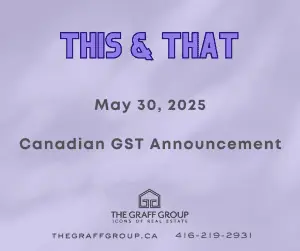 Canadian GST Announcement