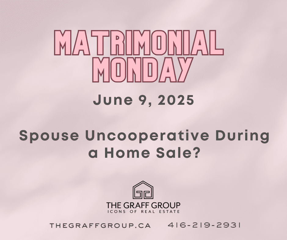 Spouse Uncooperative During a Home Sale?