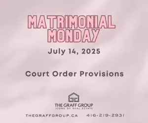 Court Order Provisions