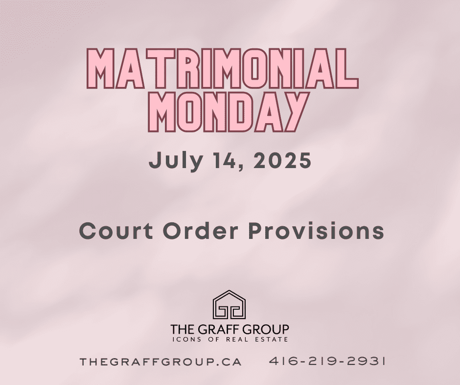 Court Order Provisions