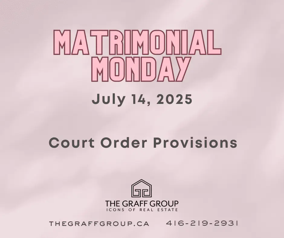 Court Order Provisions