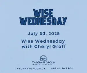 Wise Wednesday with Cheryl Graff