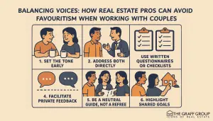 Balancing Voices: How Real Estate Pros Can Avoid Favouritism When Working With Couples