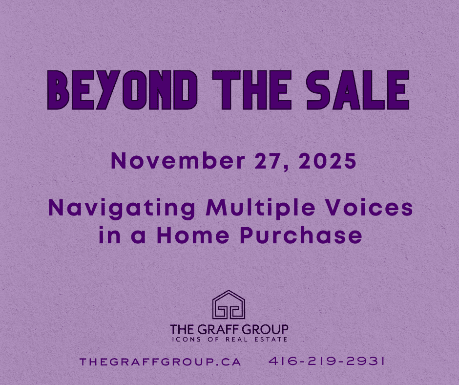 Navigating Multiple Voices in a Home Purchase