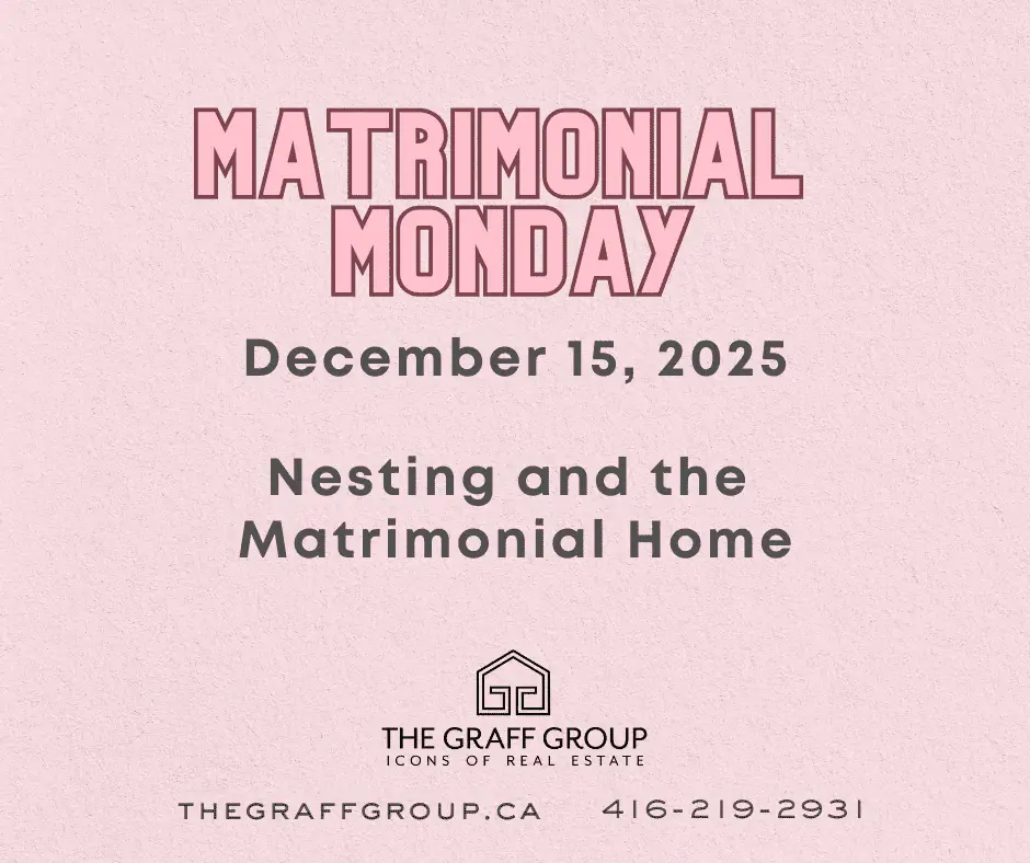 Nesting and the Matrimonial Home