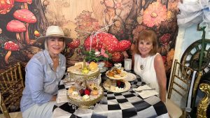 Cheryl at Alice’s Teapot Cafe