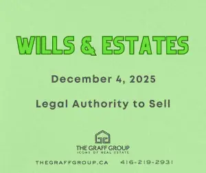 Legal Authority to Sell