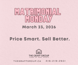 Matrimonial Monday: Price Smart. Sell Better.
