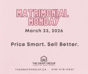 Matrimonial Monday: Price Smart. Sell Better.