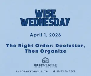The Right Order: Declutter, Then Organize