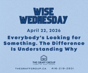 Everybody’s Looking for Something. The Difference Is Understanding Why