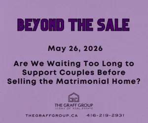 Are We Waiting Too Long to Support Couples Before Selling the Matrimonial Home?