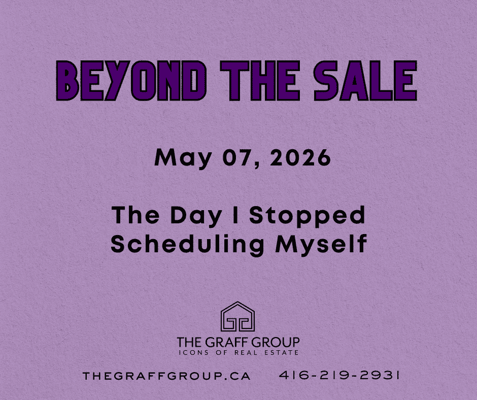 The Day I Stopped Scheduling Myself
