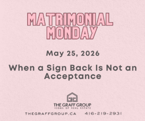 When a Sign Back Is Not an Acceptance