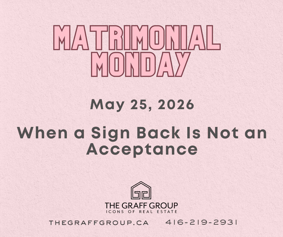 When a Sign Back Is Not an Acceptance