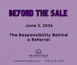 The Responsibility Behind a Referral
