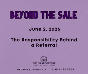 The Responsibility Behind a Referral