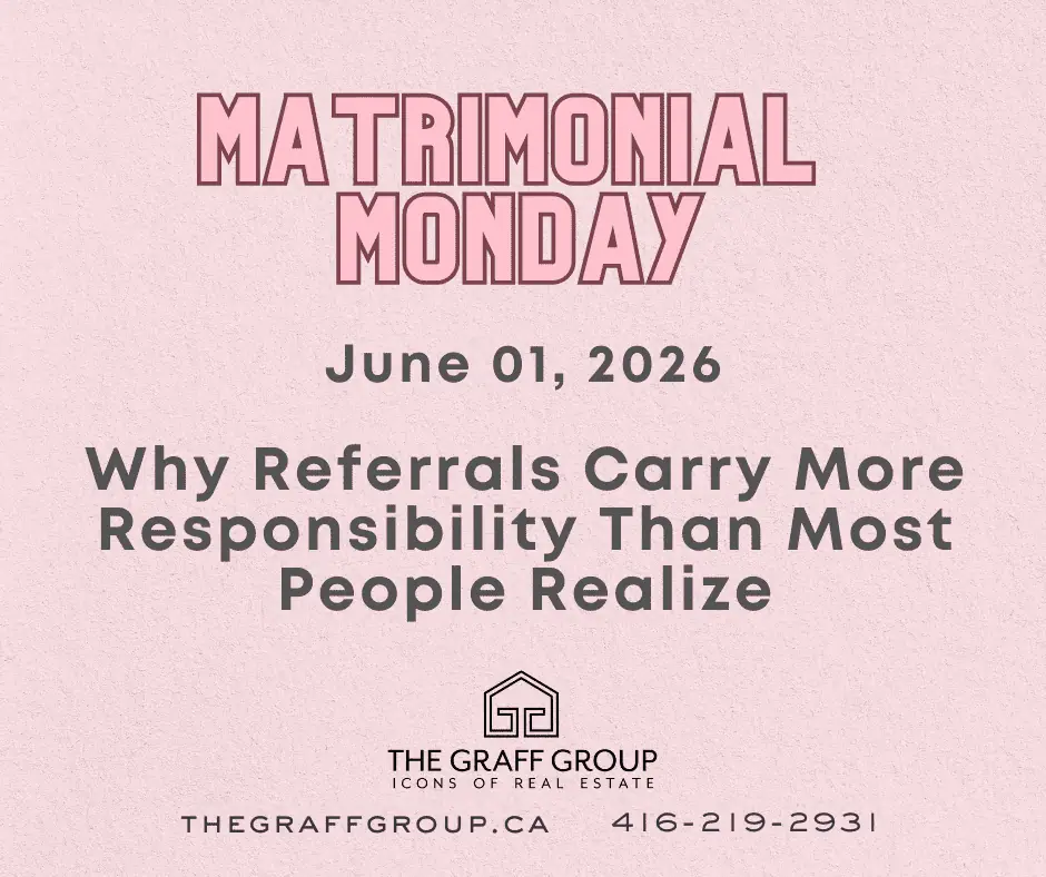 Why Referrals Carry More Responsibility Than Most People Realize