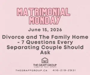 Divorce and The Family Home – 7 Questions Every Separating Couple Should Ask