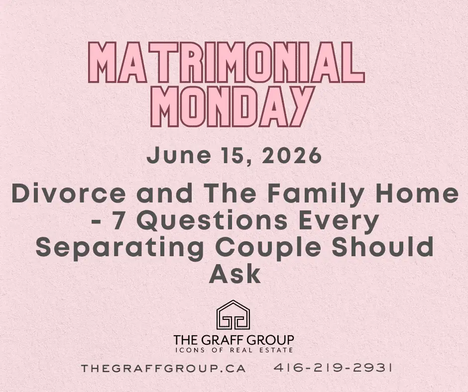 Divorce and The Family Home – 7 Questions Every Separating Couple Should Ask