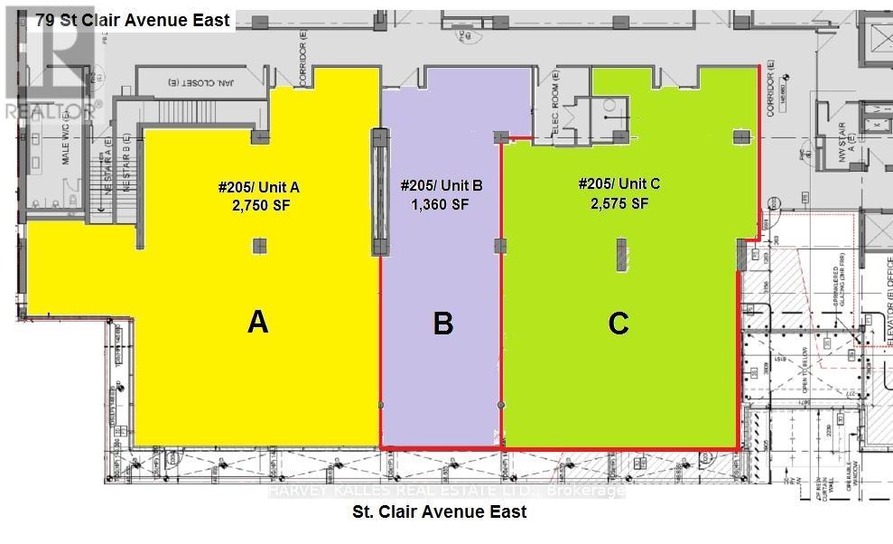 205b - 79 St Clair Avenue E, Toronto, Ontario  M4T 1M5 - Photo 3 - C12079734