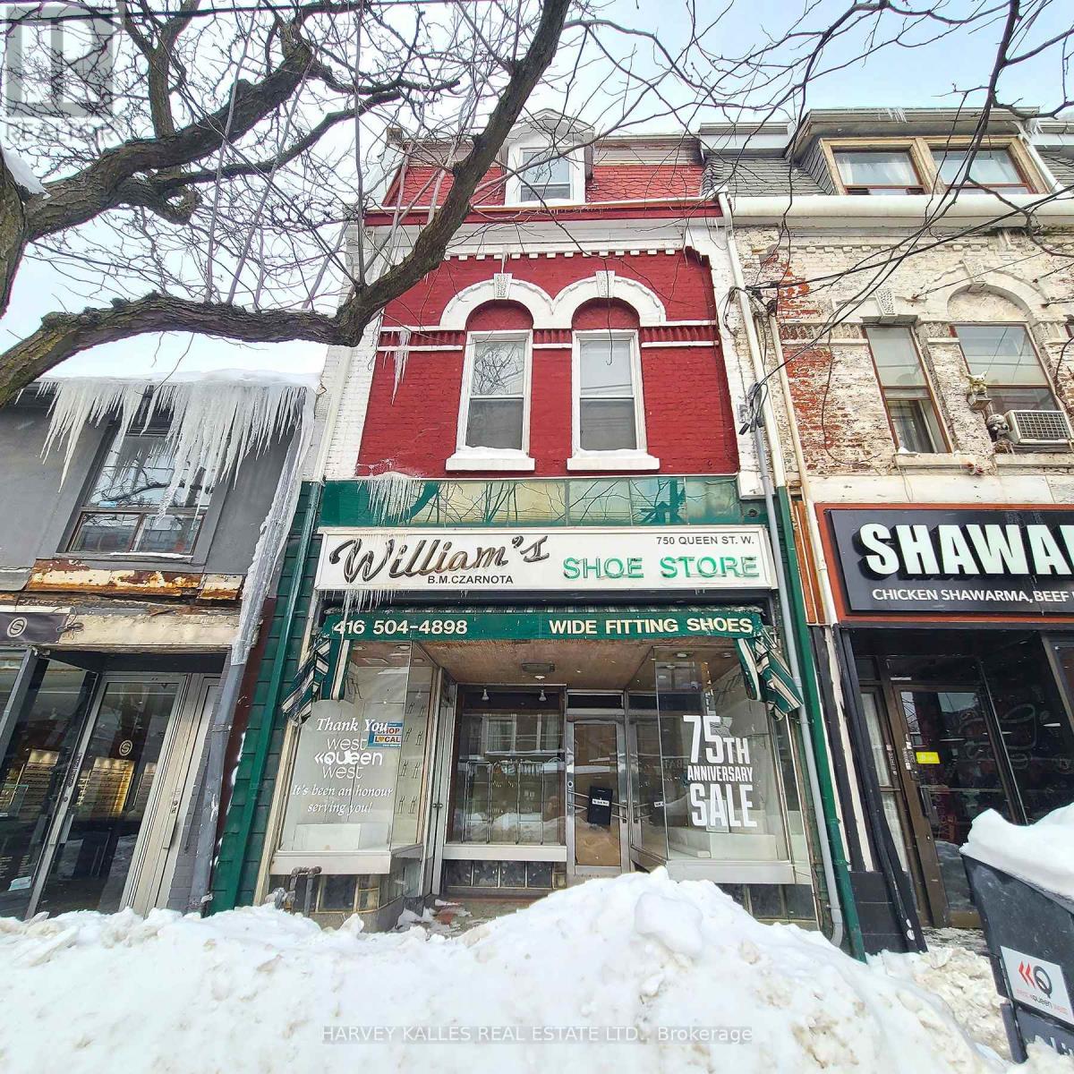 2ND & 3RD FLR - 750 QUEEN STREET W, Toronto, Ontario